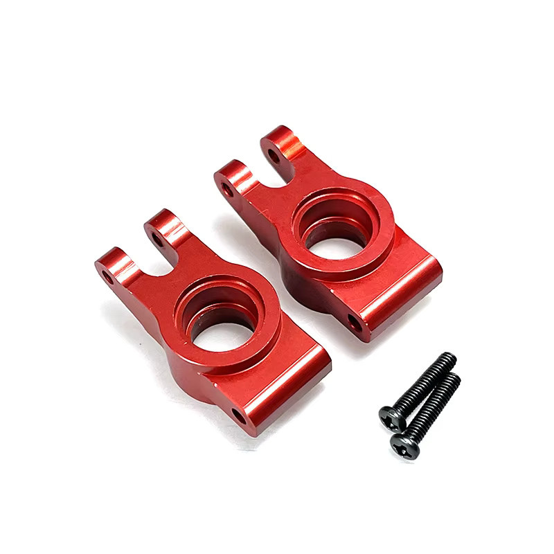 MJX Hyper Go 1/14, Zubehör, Metall Hinterradschale, Grau, Rot - Bild 2