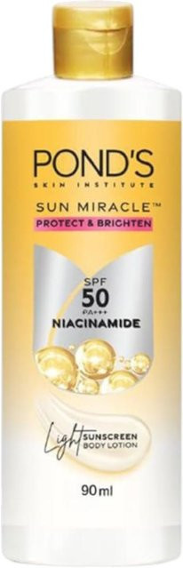 Pond's Sun Miracle Bodylotion, LSF 50, 90 ml, Niacinamid - Bild 1