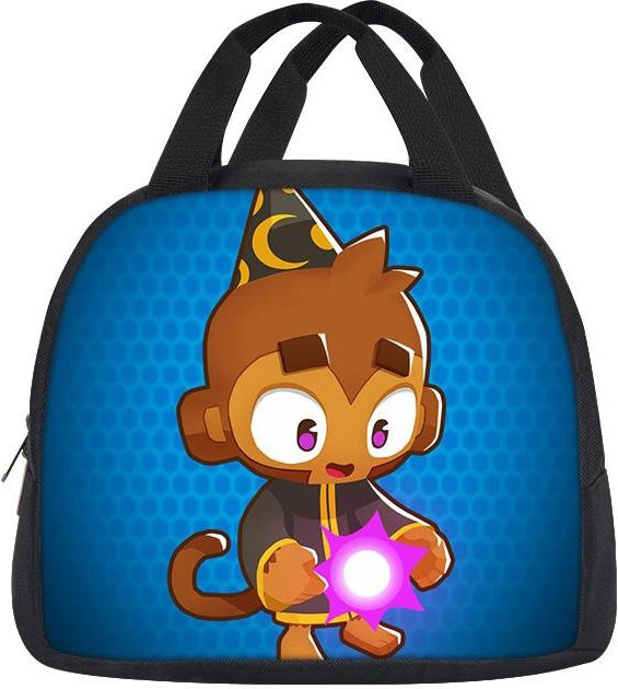 Bloons TD 6 Brotdose von Fancy Style Studio in Blau mit großer Kapazität für Kindergarten und Picknick - Bild 1
