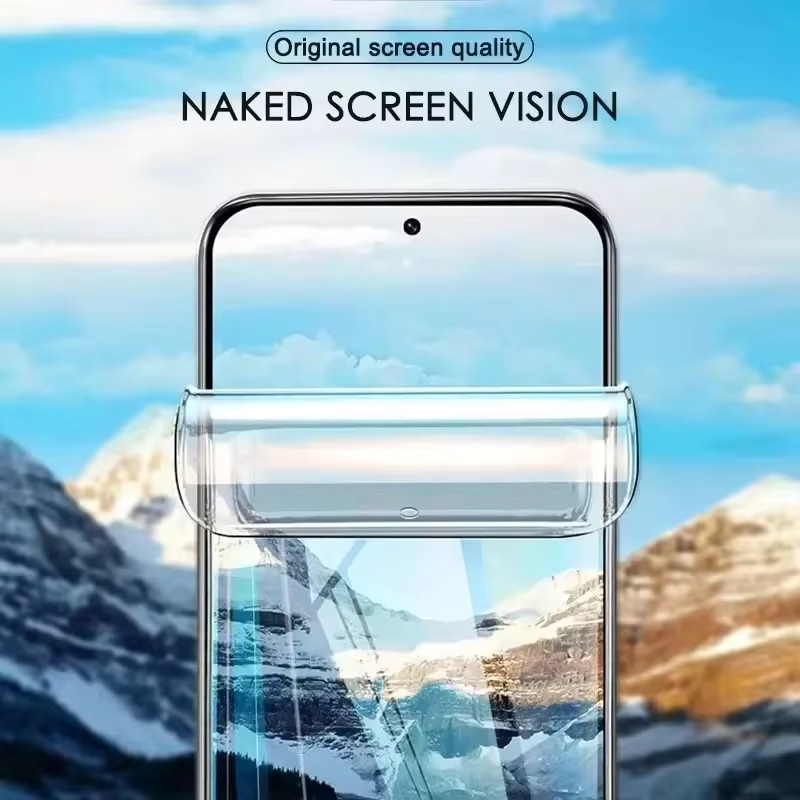 5 Stück transparente Hydrogelfolie Displayschutzfolie für Samsung Galaxy S24 S23 S22 S21 S20 Ultra S10 S9 S8 Plus FE und Note 20 10 9 Plus - Bild 2