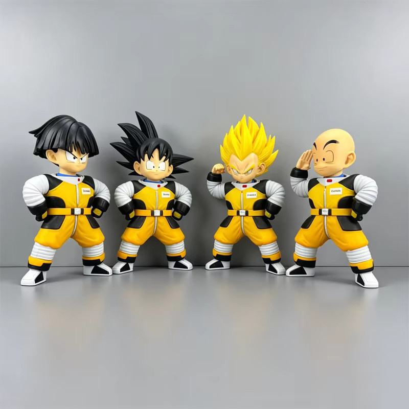 Bandai Dragon Ball Goku Krillin, Anime-Figur, Weltraum, Kunststoff - Bild 2