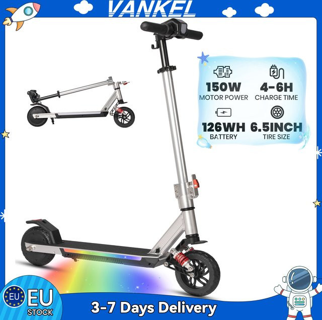 Vankel E-Scooter Kinder, faltbarer Elektroroller, ab 10 Jahre - Bild 1