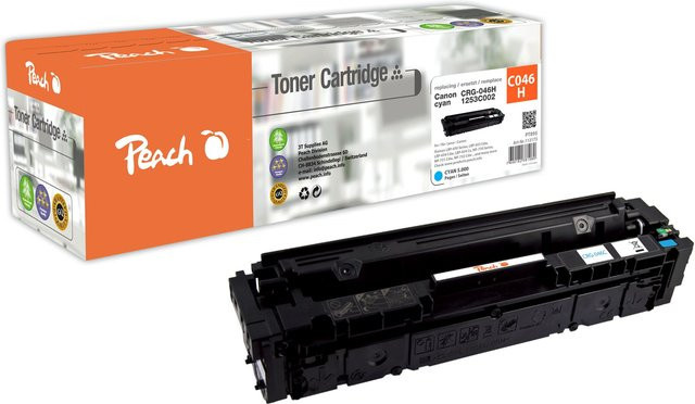 Peach HP 046 Hc Toner XL Multicolor für Canon i-SENSYS LBP-650, LBP-653 Cdw und MF 730 (wiederaufbereitet) - Bild 1