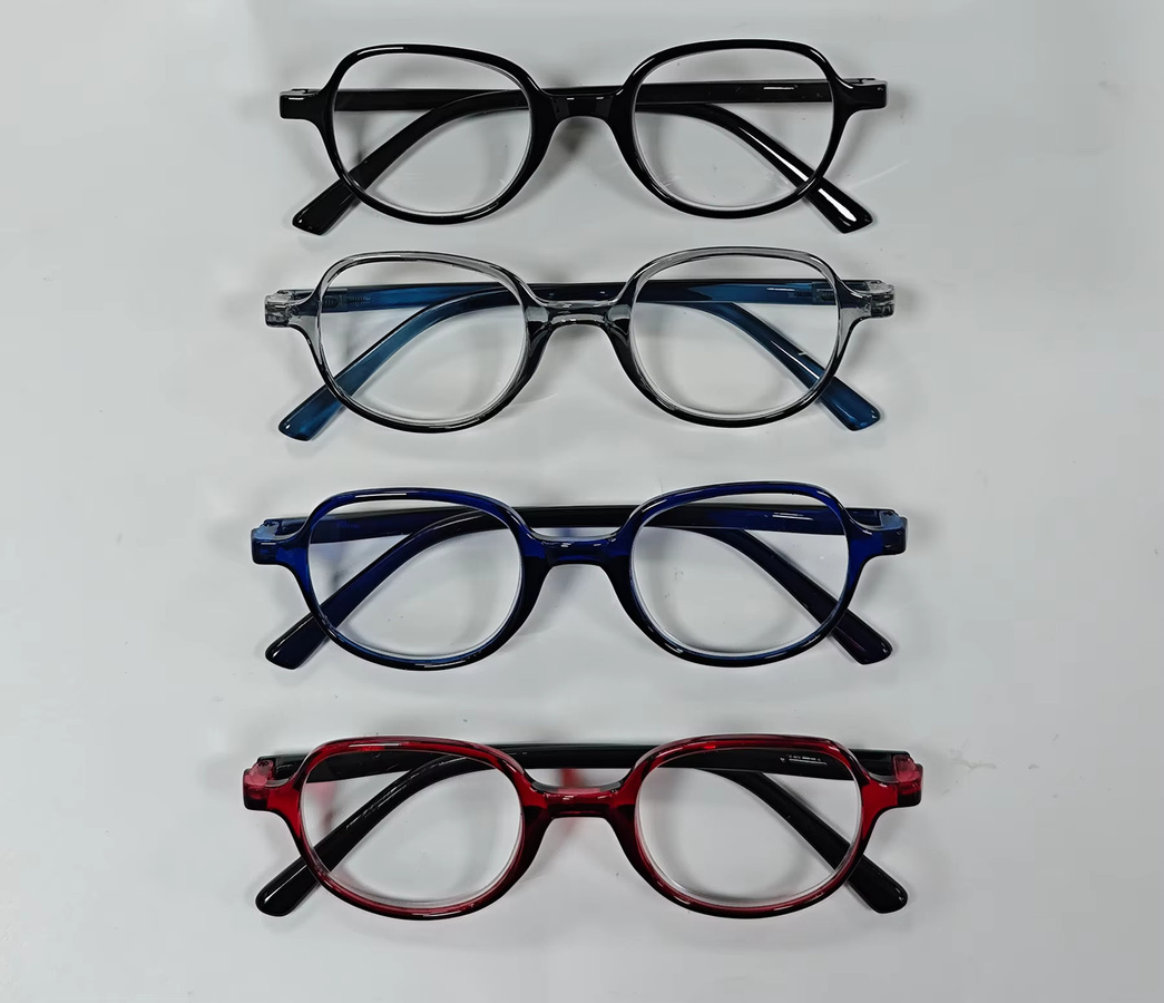 TWOOO Lesebrille, rund, Vollrand, Kunststoff, multicolor, Unisex - Bild 3