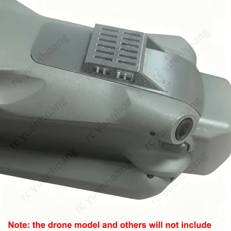 DJI Air 3s / Air 3 RC Drohne 4G LTE Modul Kühlrippen-Schutzabdeckung Kit aus Aluminium in Silber - Bild 3