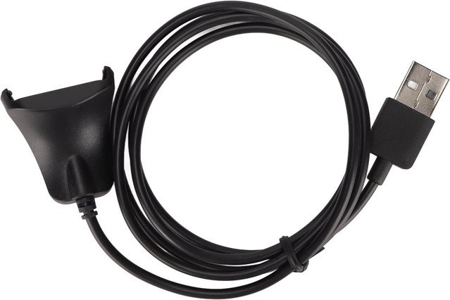 DIYelecs Laufuhr Ladestation Dock mit 1m dehnfestem Ladekabel für TomTom Spark Runner 23 in Schwarz - Bild 1