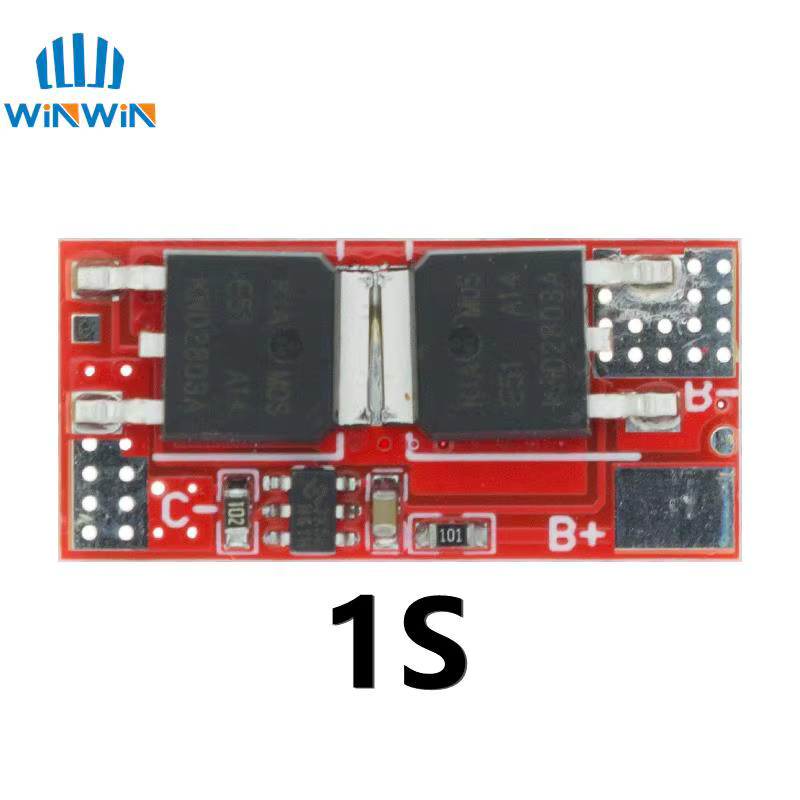 AITEWIN ROBOT BMS Schutzplatine für 18650 Li-Ion und Lipo Akkus in Rot - Bild 2
