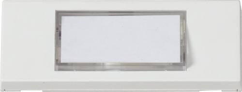 Heidemann 70060 Klingelplatte mit 1-fachem Namensschild in Reinweiß 24 V/1A - Bild 1