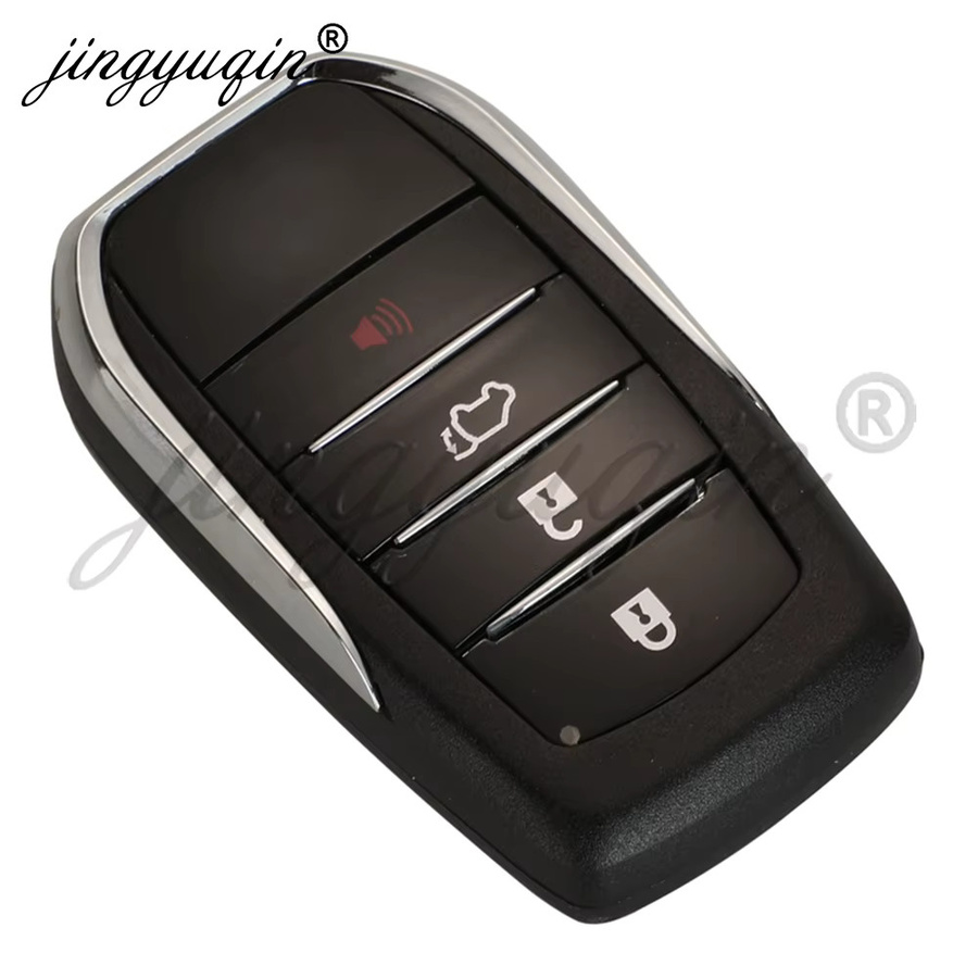 Smart Keyless Auto Schlüssel Fernbedienung für Toyota Hilux Fortuner Yaris Hiace 312/344 MHz Schwarz - Bild 4