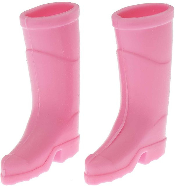 Rico Design Miniatur Gummistiefel Wichteltür Rosa - Bild 1