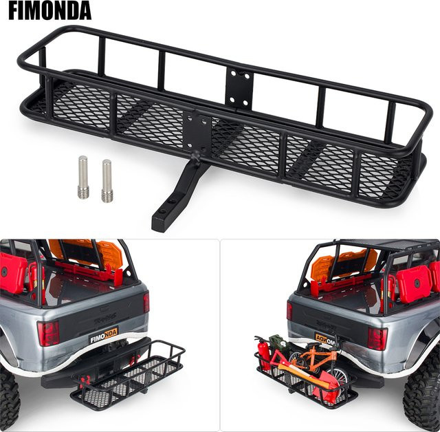 FIMONDA Hinterer Anhängerkupplungsträger, 1:10, Zubehör, Metall, Schwarz - Bild 1