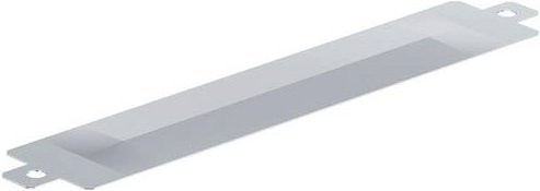 OBO Bettermann Staubschutzleiste aus Metall in Silber, Breite: 30,0 cm - Bild 1
