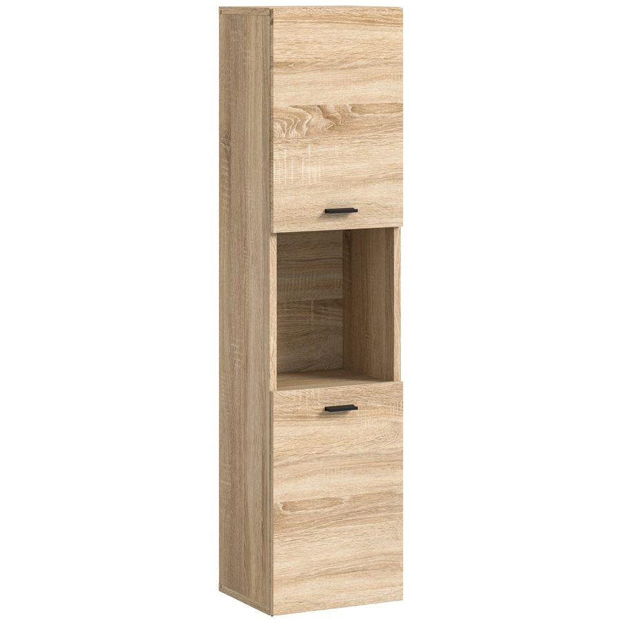 Badhochschrank xonox.home Boston in Eiche Sonoma Nachbildung, B/T/H: 30 x 29 x 125 cm - Bild 2