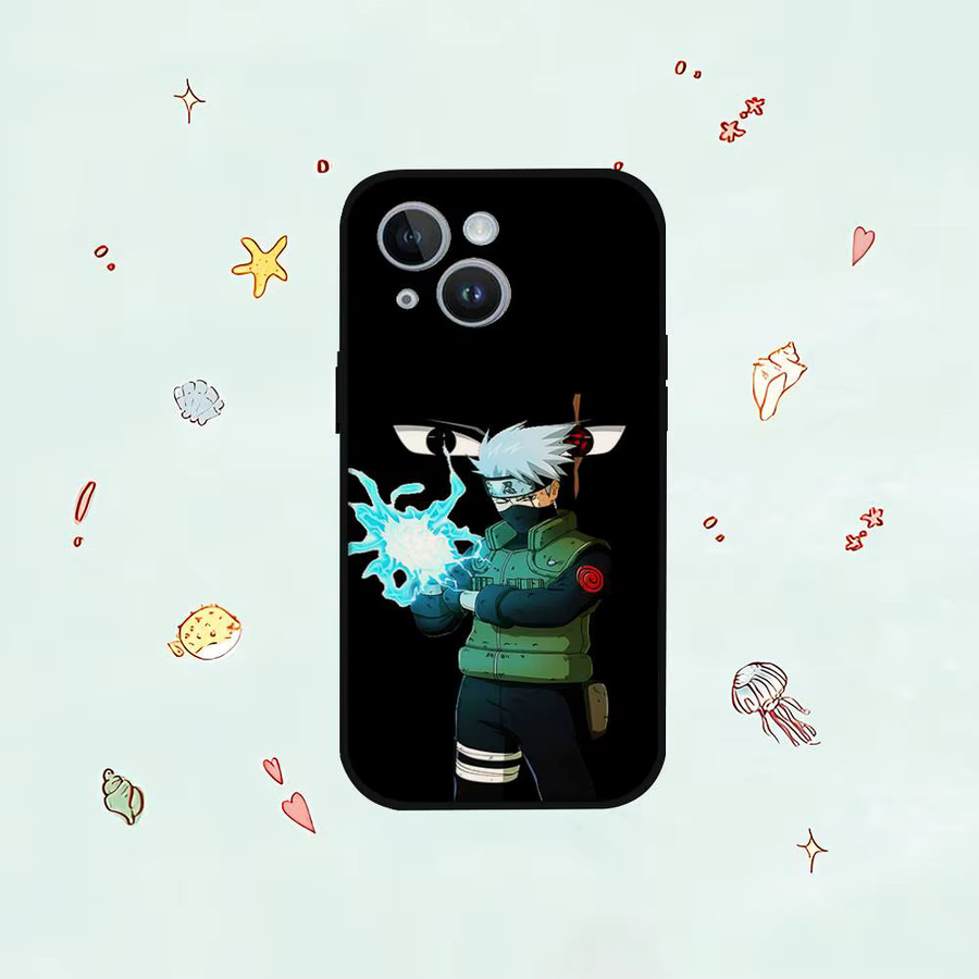 Naruto Sharingan Handyhülle in Schwarz für iPhone und iOS Modelle - Bild 5