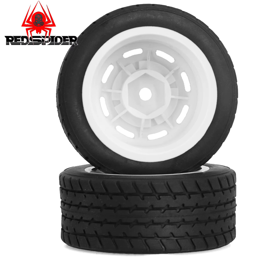 Wltoys RC-Autoreifen, 4-teiliges Set, 60 mm, 12 mm Sechskant, weiß - Bild 4