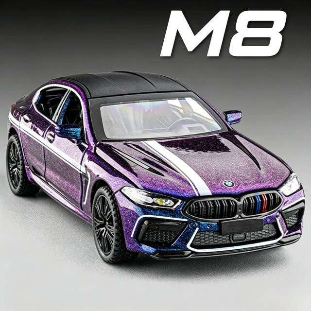 caipo M8 M4 Modellautos, 1:32 Maßstab, Metall, mit zu öffnenden Türen - Bild 1