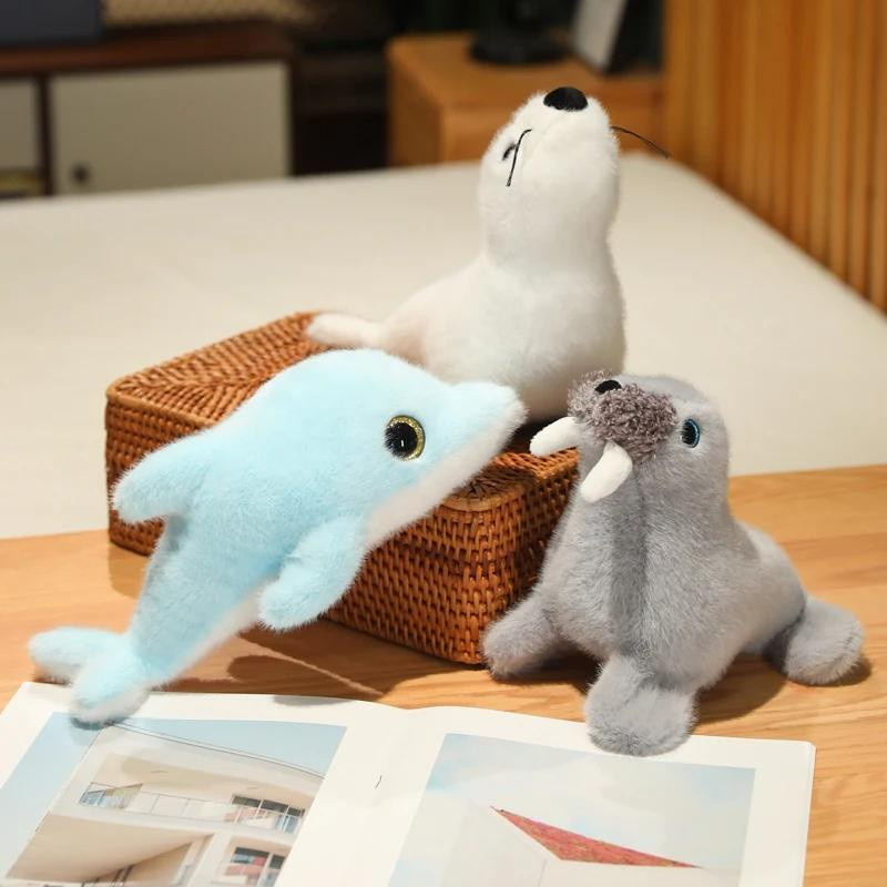 Süßer Mu Cheng Robben Delfin Seepferdchen Plüschtiere Kuscheltiere - Bild 4