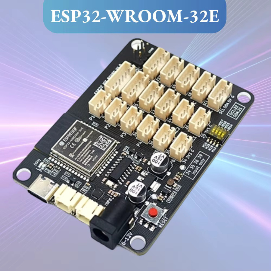 NullLab ESP32 IoT Entwicklungsboard mit WROOM-32E Modul, 2,4GHz WLAN und Bluetooth, lötfreies Development Board mit PH2.0 Anschluss - Bild 4