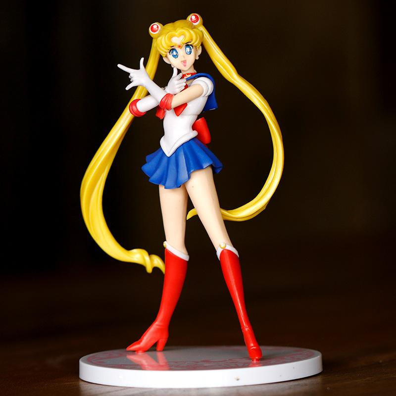 Fashnics Sailor Moon Anime Figur PVC Mädchen 17cm - Bild 4
