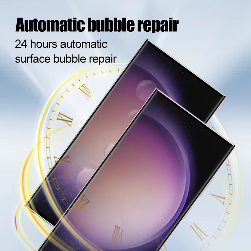 3 Stück Privacy Hydrogel Displayschutzfolie Full Cover Anti-Spy für Samsung Galaxy S26 S25 S24 S23 S22 S21 Ultra Plus - Bild 4