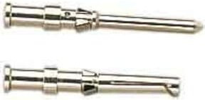 Harting Kontaktbuchse Crimpkontakt R15 0,75 in Silber aus Messing - Bild 1