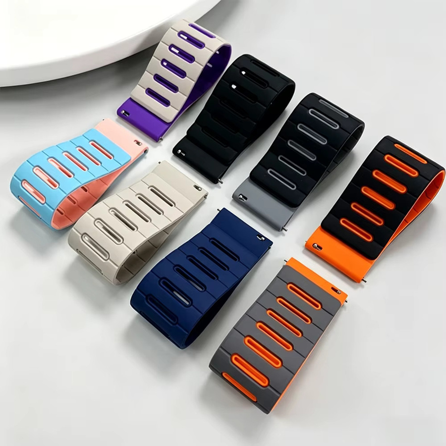 Amazfit Uhrenarmband Silikon, Magnetband, 20mm 22mm - Bild 4