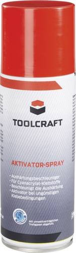 TOOLCRAFT Aktivator TC-SKSPRT200M für Sekundenkleber, 200 ml - Bild 1