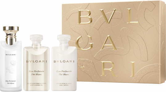 Bvlgari Thè Blanc Set, Eau de Toilette, Duschgel, Body Lotion, Unisex - Bild 1