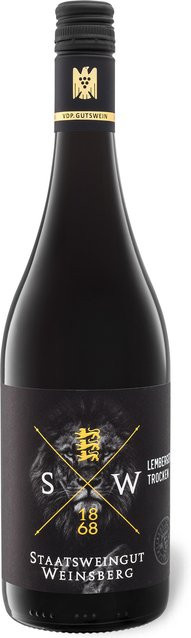 Staatsweingut Weinsberg Lemberger VDP.Gutswein trocken Rotwein 2024 0,75 l - Bild 1