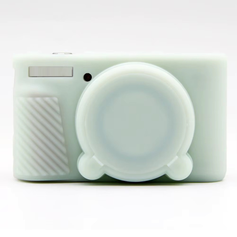 Kratzfeste und rutschfeste Silikon-Schutzhülle für Canon SX740 SX730 HS Kamera in Grün - Bild 3