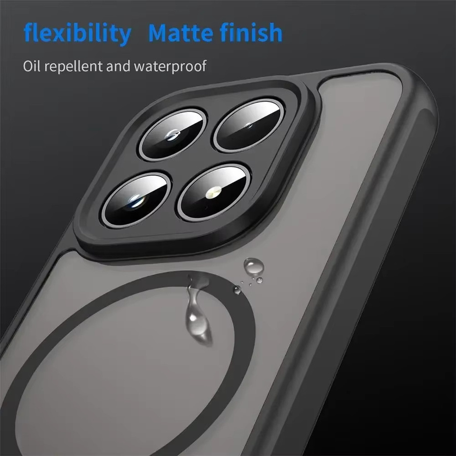 Stoßfeste Silikon-Schutzhülle für Xiaomi 17T Pro, 17Ultra, POCO X8, M8 Pro Max und Redmi Note 15 Pro Plus mit Objektivschutz, Transparent Matt - Bild 4