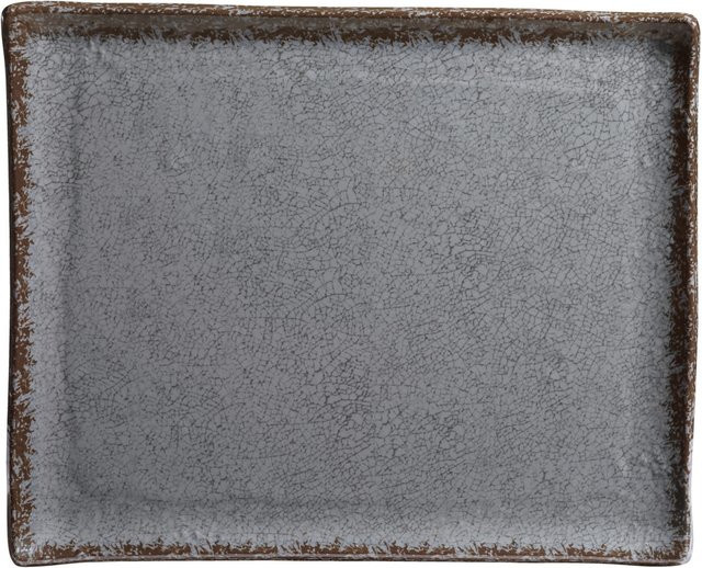 VEGA Platte Portage mit Rand aus Melamin, GN 1/2, grau, 3er Pack, L: 32,5 cm, B: 26,5 cm, H: 2 cm - Bild 1