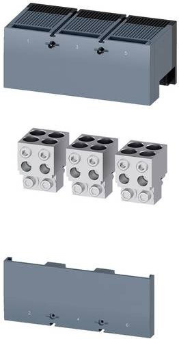 Siemens Rundleiteranschlussklemme 3VA9603-0JJ43 in Grau - Bild 1