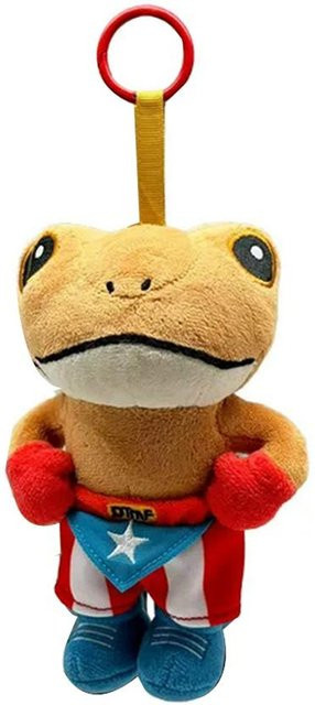 Sapo Bad Bunny Frosch Concho, Plüschtier Schlüsselanhänger, Bunt - Bild 1