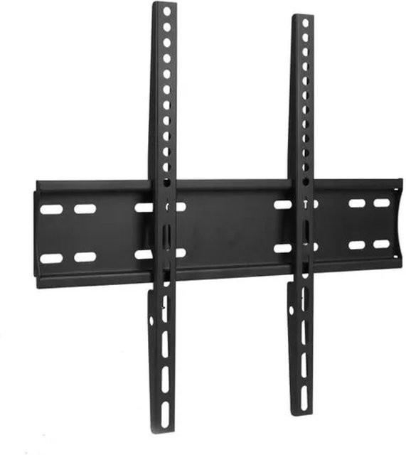 Wellogic TV Wandhalterung Fest für 26 bis 65 Zoll, VESA 400x400 mm, Schwarz - Bild 1