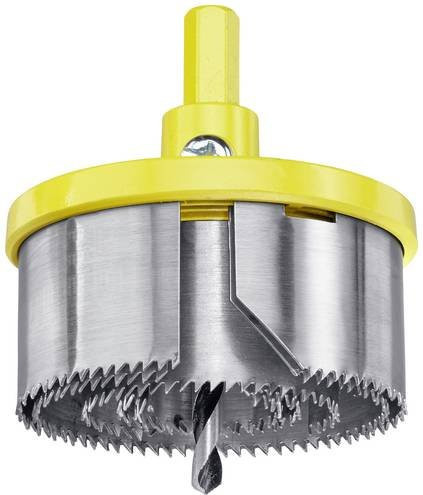 Kwb Lochsäge Set 5-teilig aus Stahl in Gelb mit Durchmessern 28 mm, 35 mm, 50 mm, 68 mm und 75 mm - Bild 1