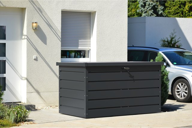 Tepro Metall-Gerätebox Palladium in Anthrazit und Silber lackiert - Bild 1