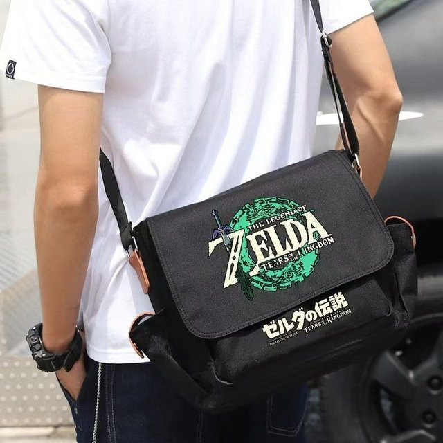 Bandai Zelda Tears of the Kingdom Botw Schulter-Umhängetasche, Rucksack - Bild 1