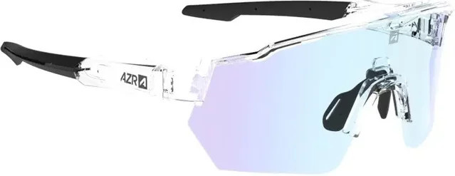 AZR Kromic Race Rx Sonnenbrille, Wrap, Unisex, weiß, transparent, Kunststoff - Bild 1