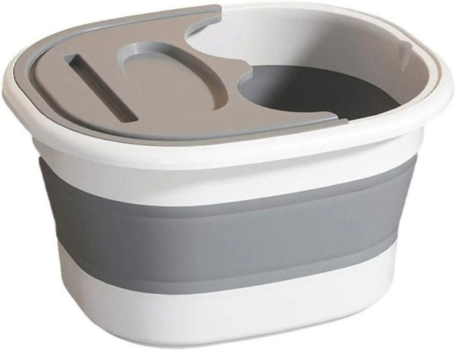 Yiran Furniture Fußbadeeimer, grau, Unisex - Bild 1