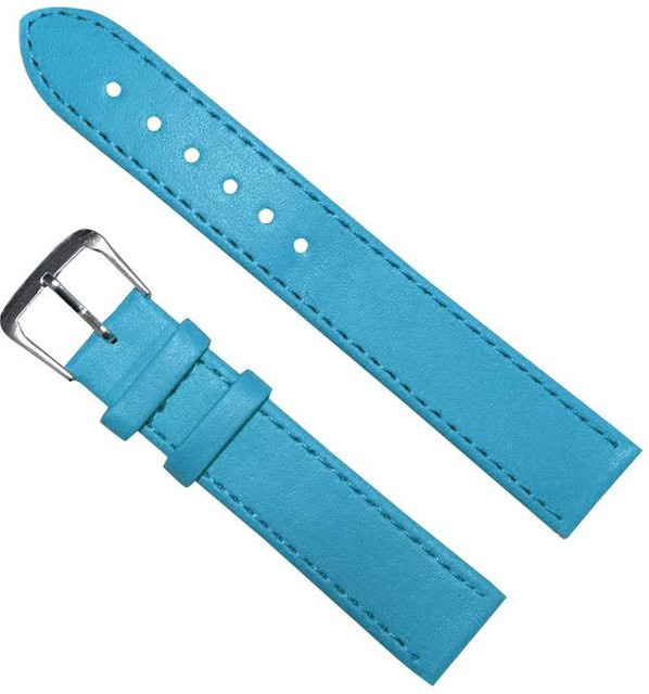 Uhrenarmband PU Leder, blau, Unisex, 206mm*22mm - Bild 1