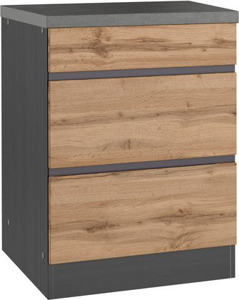 HELD MÖBEL Auszugsunterschrank Tampa in Braun, B/H/T: 60 x 86 x 60 cm - Bild 1