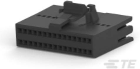 TE Connectivity Tray 3-487937-0 in Schwarz - Bild 1