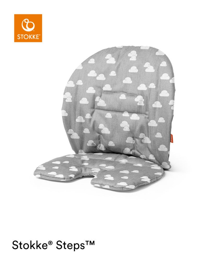 Stokke Steps Baby Cushion Grey Clouds in Grau - Bild 1