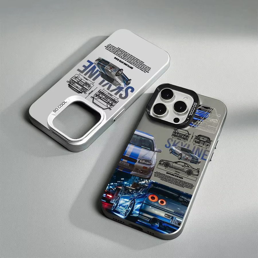 F-Fast And F-Furious R-R34 Schutzhülle für iPhone 11 bis iPhone 17 Pro Max Plus Pro in Multicolour - Bild 3