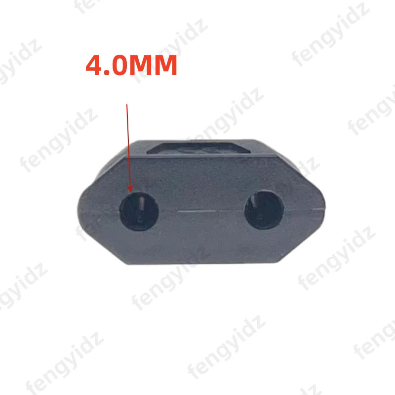 Fengyidz Reiseadapter EU auf US Stromstecker Wandstecker Konverter Schwarz - Bild 2