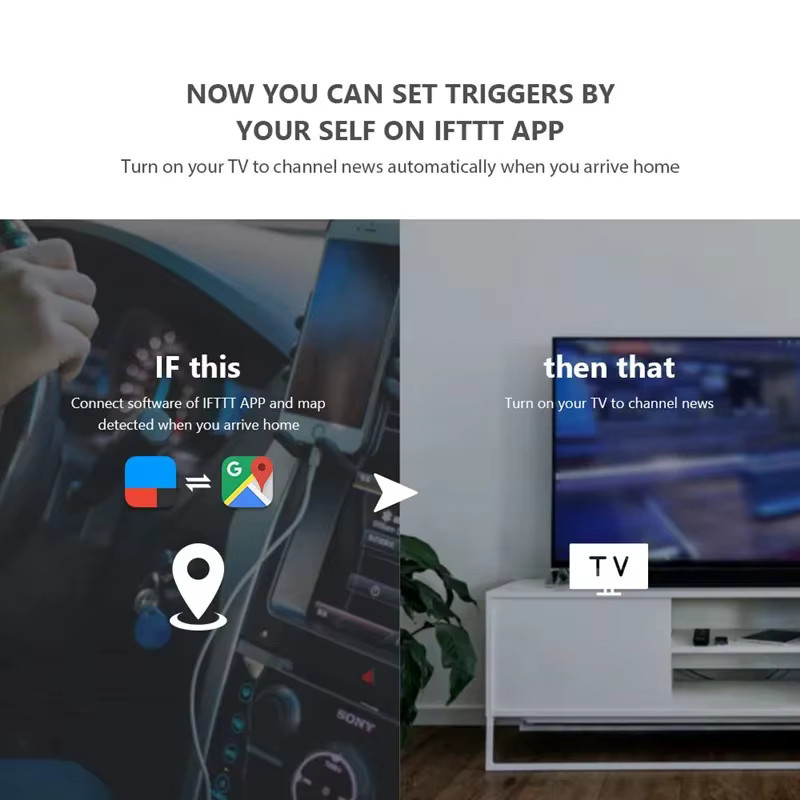Broadlink RM4 Pro Universal Smart Fernbedienung für IR und RF, WiFi Smart Home Automation, Schwarz, kompatibel mit Alexa und Google Home - Bild 5