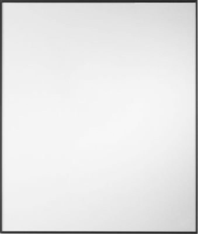 moedel Wandschild Madrid DIN A3 in Schwarz mit Aluminiumrahmen und Polyester-Abdeckung, B: 29,95 cm x H: 42,25 cm - Bild 1