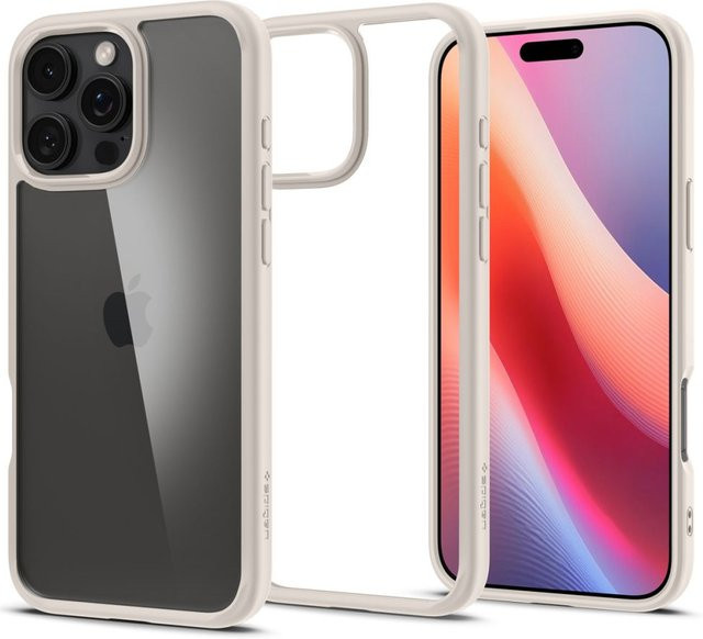 Spigen Ultra Hybrid Schutzhülle für Apple iPhone 16 Pro in Beige - Bild 1