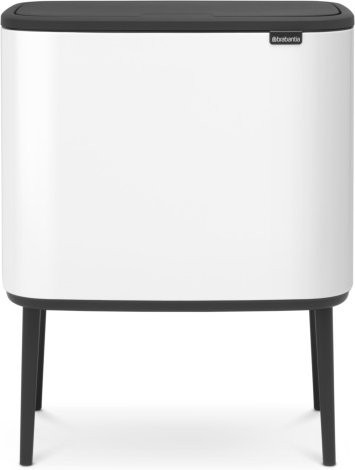 Brabantia Abfalleimer BO TOUCH BIN in Weiß, H: 59,0 cm, B: 38,0 cm, T: 54,0 cm - Bild 1